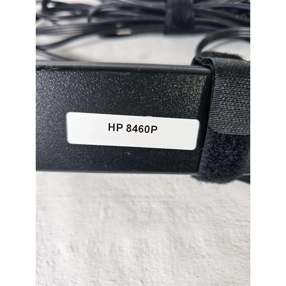 Lot 2 GENUINE HP Part No. 608425-003 65W AC LAPTOP Charger HP ForElitebook 8460p